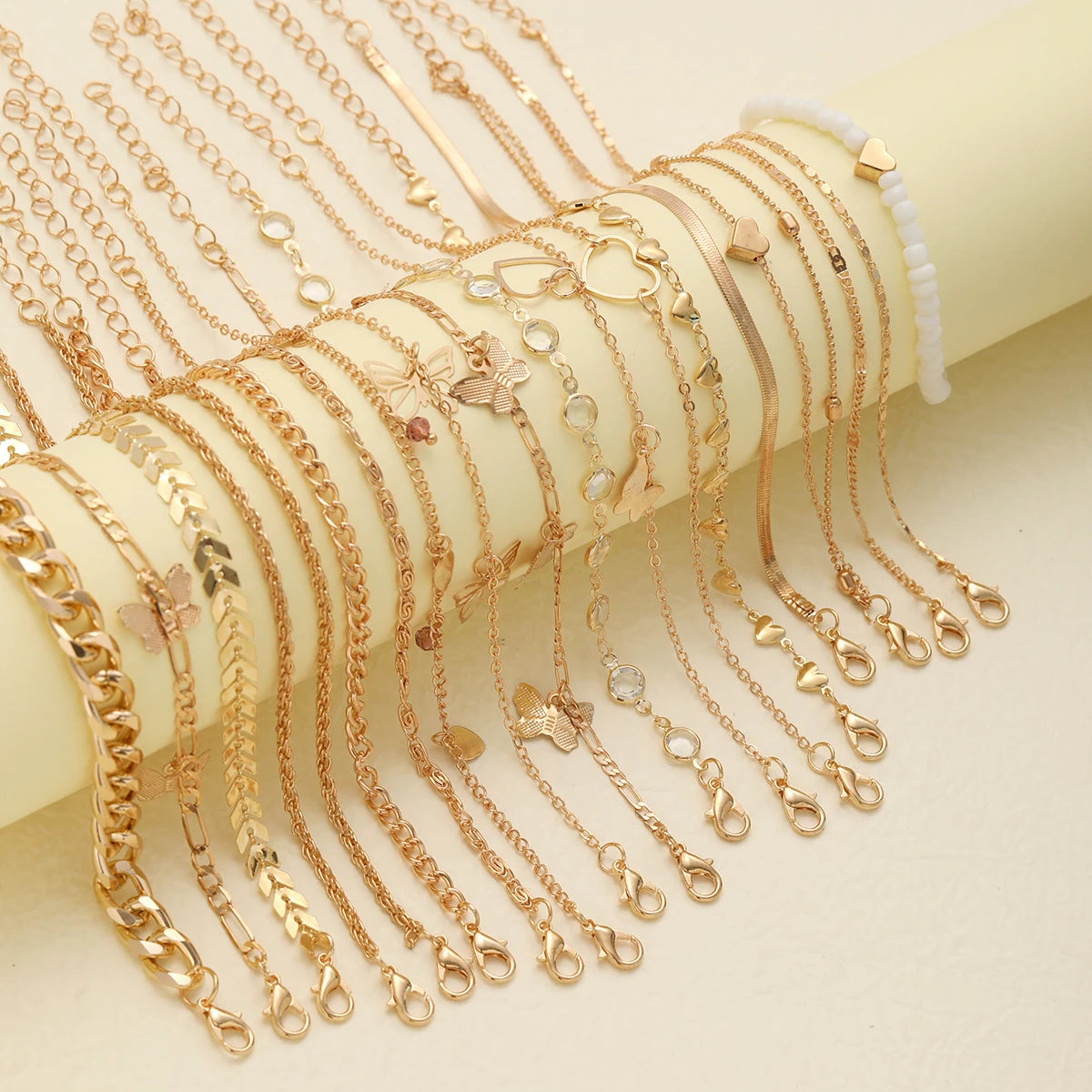 Ensemble Bracelets Cheville Bohème