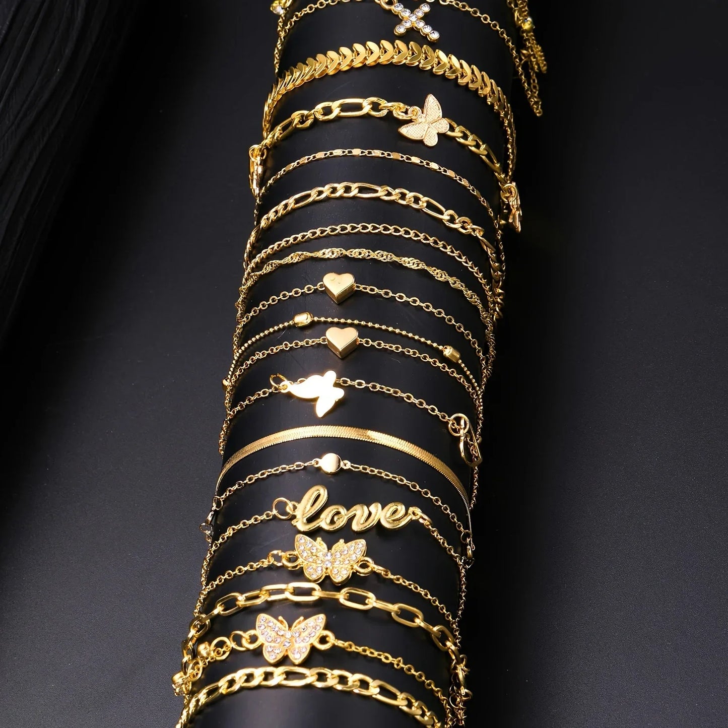 Ensemble Bracelets Cheville Bohème