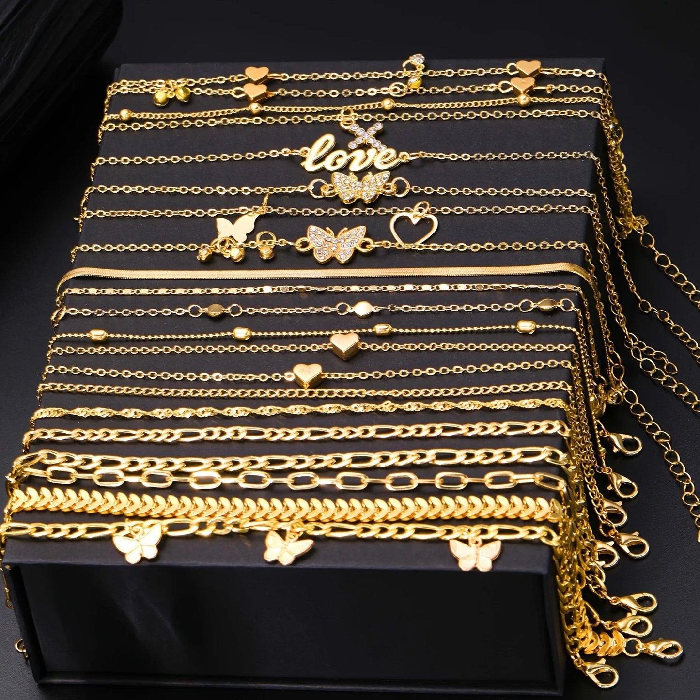 Ensemble Bracelets Cheville Bohème