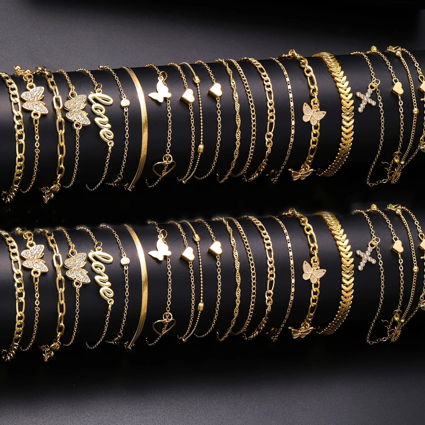 Ensemble Bracelets Cheville Bohème